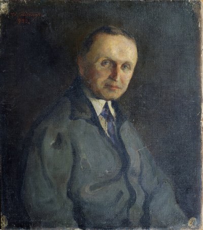 Konstantin Igumnov zongoraművész portréja 1873-1948, 1930 alkotó: A.K. Elsner