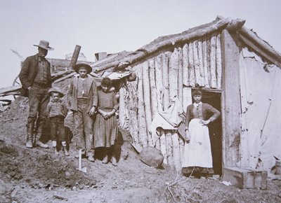 Afroamerikai telepesek tanyai követeléssel alkotó: A.P. Swearingen