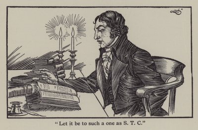 Illusztráció Charles Lamb Elia esszéihez (litho) alkotó: A. Garth Jones