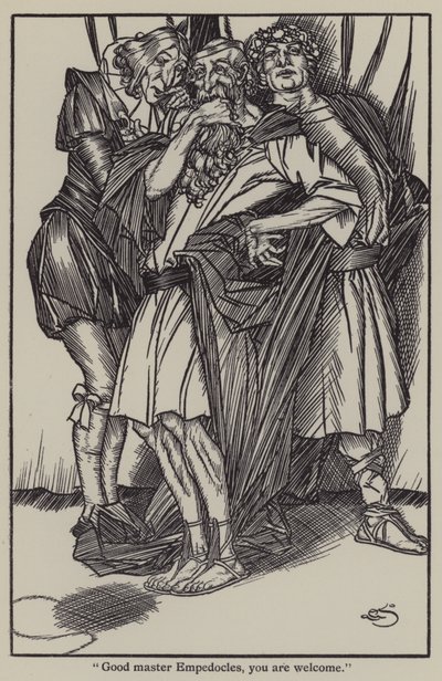 Illusztráció Charles Lamb Elia esszéihez (litho) alkotó: A. Garth Jones