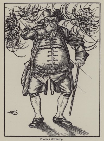 Illusztráció Charles Lamb Elia esszéihez (litho) alkotó: A. Garth Jones