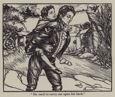 Illusztráció Charles Lamb Elia esszéihez (litho) alkotó: A. Garth Jones
