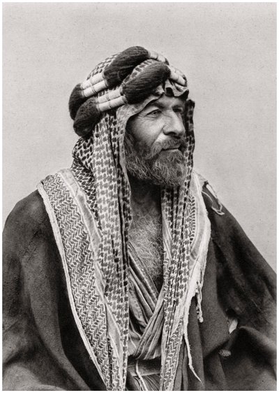 Az arab sejk, Irak, 1925 alkotó: A. Kerim