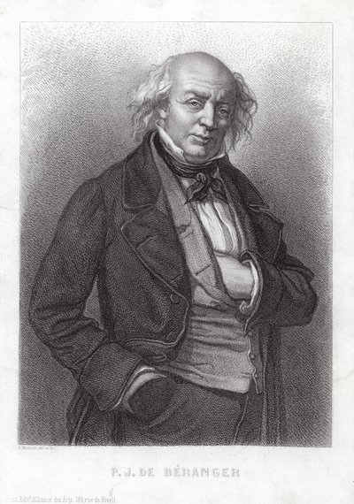 P J De Beranger alkotó: A. Masson