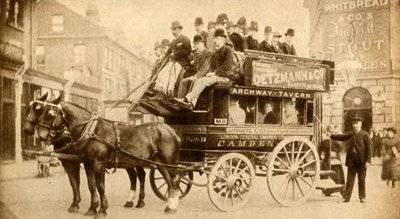 "The Knifeboard Bus", 1900, 1933. alkotó: A Moull