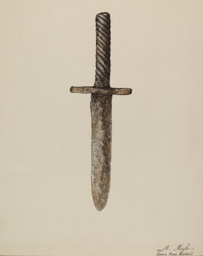 Tőr alkotó: A. Regli