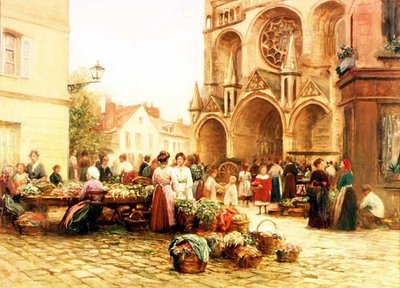 A Katedrális tér alkotó: A. Trevor Haddon