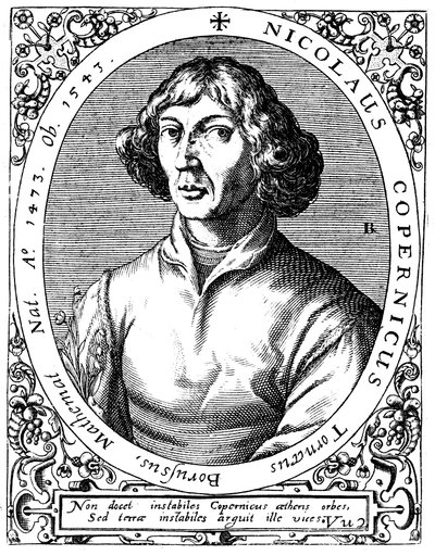 Nicolas Kopernikusz lengyel csillagász, 1645 alkotó: A. de Bry