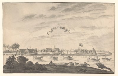 Kilátás Demakra A Mak (cím az objektumon) alkotó: A. de Nelly (possibly)