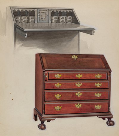 Asztal alkotó: Aaron Dermansky