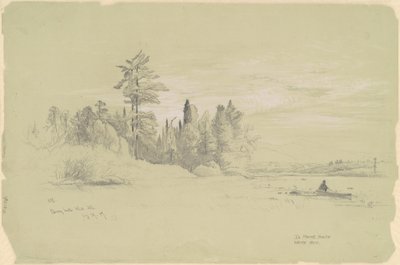 Cherry Lake, Fehér-hegység alkotó: Aaron Draper Shattuck