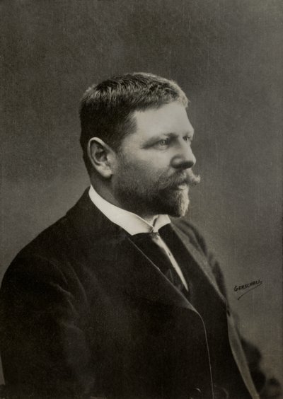 Fernand Gustave Gaston Labori ügyvéd portréja (fénykép) alkotó: Aaron Gerschel