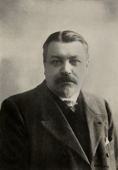 Paul Eugene Leon Ginisty író portréja (fotó) alkotó: Aaron Gerschel