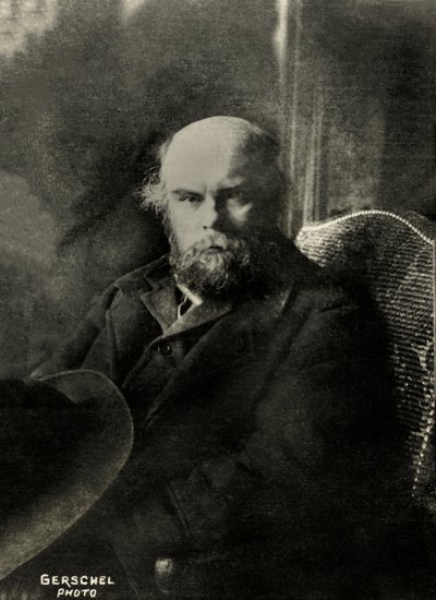 Paul Verlaine író portréja (fotó) alkotó: Aaron Gerschel
