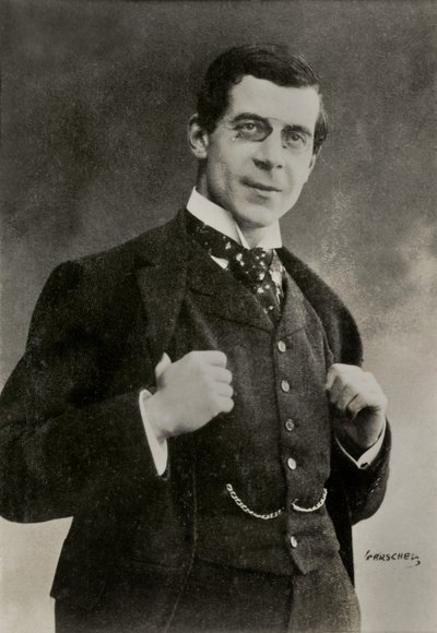 Georges Berr francia művész portréja ( 1867) alkotó: Aaron Gerschel