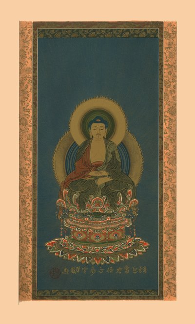Amitabha, 19. század eleje, 1886. alkotó: Abbot of Zojoji