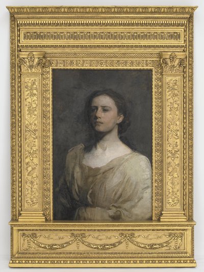 Fej, 1888-89 alkotó: Abbott Handerson Thayer