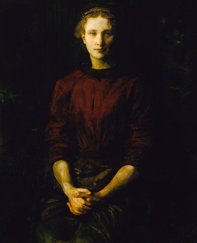 Mrs. William B. Cabot hölgy portréja, 1900-1902. alkotó: Abbott Handerson Thayer