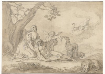 Diana és Endymion alkotó: Abraham Bloemaert