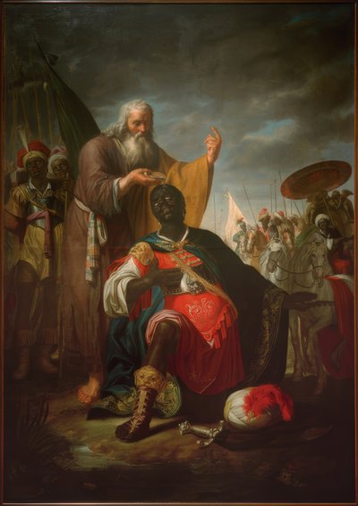 A kamarás keresztelése alkotó: Abraham Bloemaert