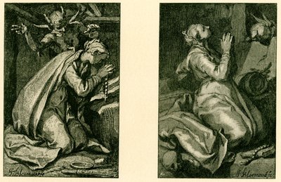 Szent bűnbánók alkotó: Abraham Bloemaert