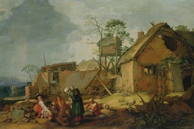 Táj tanyával, 1629 alkotó: Abraham Bloemaert