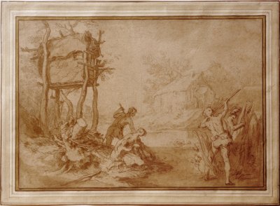 Latona és a líciai parasztok alkotó: Abraham Bloemaert