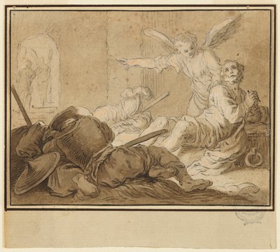 Szent Péter felszabadítása alkotó: Abraham Bloemaert