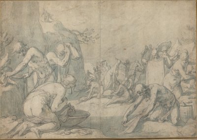 Az izraeliták rituális mosakodása alkotó: Abraham Bloemaert