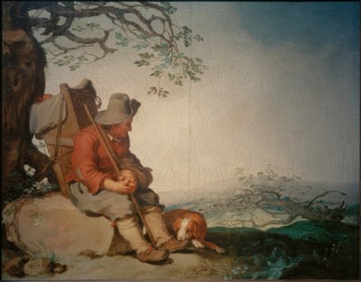 Pihenő árus alkotó: Abraham Bloemaert