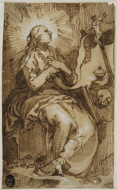 Szent Mária Magdolna alkotó: Abraham Bloemaert