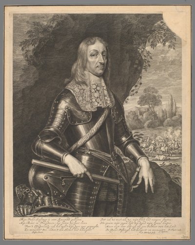 Willem Frederik, Nassau-Dietz grófjának portréja alkotó: Abraham Bloteling