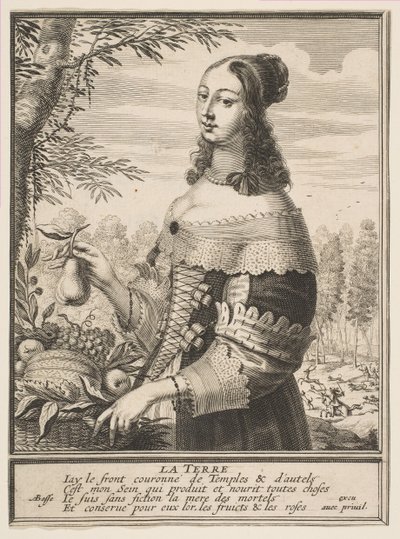 Föld, 1630. alkotó: Abraham Bosse