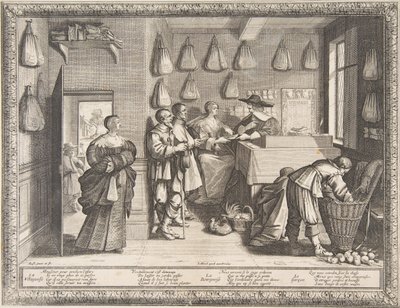 Munkaügyi Hivatal, kb. 1633. alkotó: Abraham Bosse