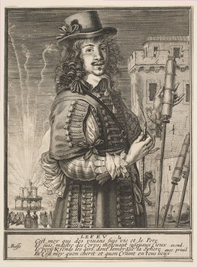 Tűz, kb. 1630. alkotó: Abraham Bosse
