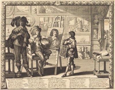 a nemes festő alkotó: Abraham Bosse