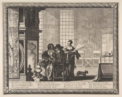 Öregség, 1636. alkotó: Abraham Bosse