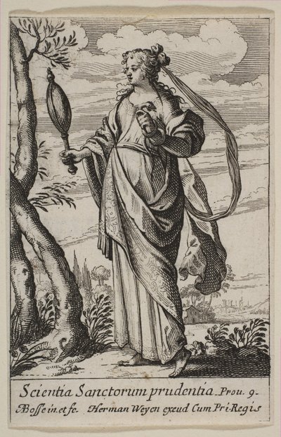 Prudence, 1636. alkotó: Abraham Bosse