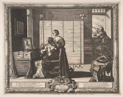 Látvány, 1635-38. alkotó: Abraham Bosse