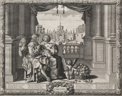 A négy évszak alkotó: Abraham Bosse