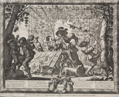 A négy évszak: ősz alkotó: Abraham Bosse