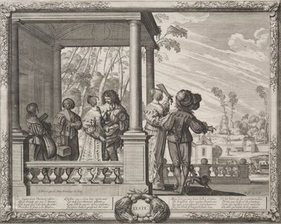 A négy évszak: nyár alkotó: Abraham Bosse