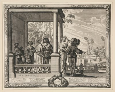 A négy évszak: nyár alkotó: Abraham Bosse