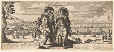 A francia erők: XIII. Lajos és Gaston d