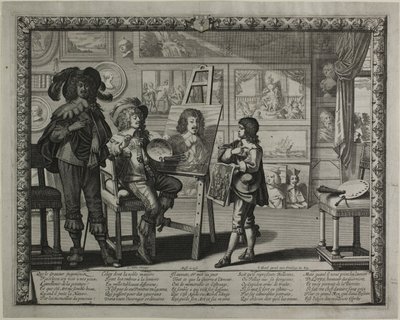 A nemes festő alkotó: Abraham Bosse