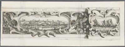 La Rochelle ostroma: 16. tábla, 1628-1630. alkotó: Abraham Bosse