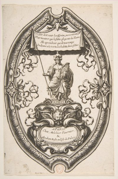 Erény: Athéné, 1637. alkotó: Abraham Bosse