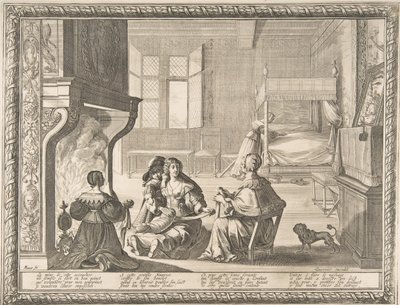 A dajka látogatása, 1633. alkotó: Abraham Bosse