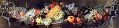 Gyümölcsök és virágok ünnepe (olaj, vászon) alkotó: Abraham Brueghel
