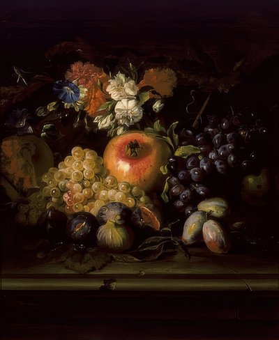 Csendélet virágokkal és gyümölcsökkel alkotó: Abraham Brueghel